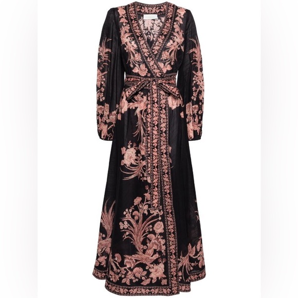 ZIMMERMANN Waverly Wrap Cotton Maxi Dress - Picture 6 of 16